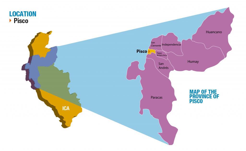 PISCO MAP